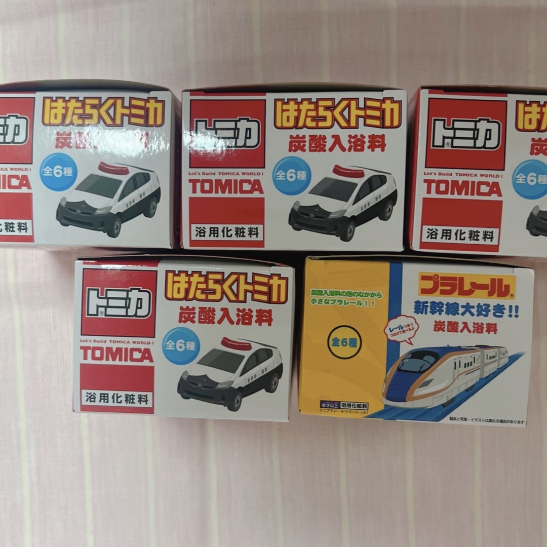 Takara Tomy - 【新品未開封】はたらくトミカ入浴剤まとめ売りの通販