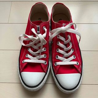 コンバース(CONVERSE)のコンバース オールスター オックス レッド 赤(スニーカー)