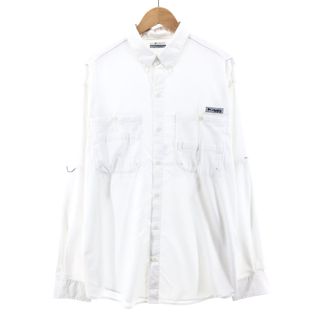 コロンビア(Columbia)の古着 コロンビア Columbia PFG OMNI-SHADE 長袖 フィッシングシャツ メンズXL /eaa383968(シャツ)