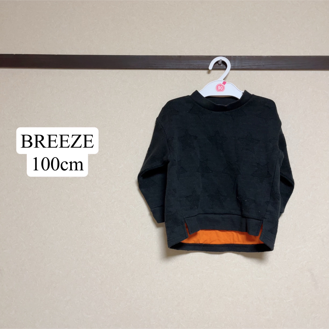 BREEAZ トレーナー 100cm キッズ/ベビー/マタニティのキッズ服男の子用(90cm~)(ニット)の商品写真