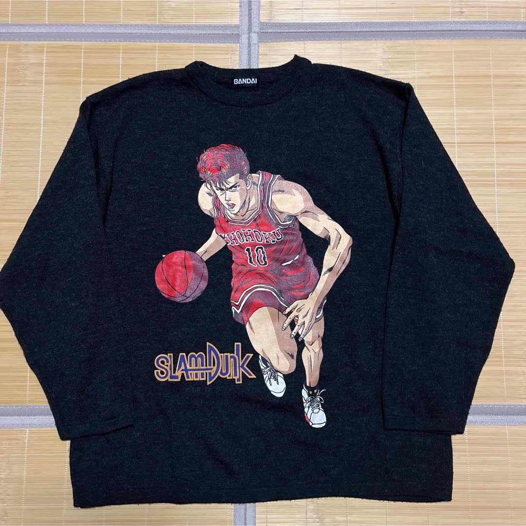 90s ビンテージ　SLAMDUNK スラムダンク　桜木花道　ニット　セーター