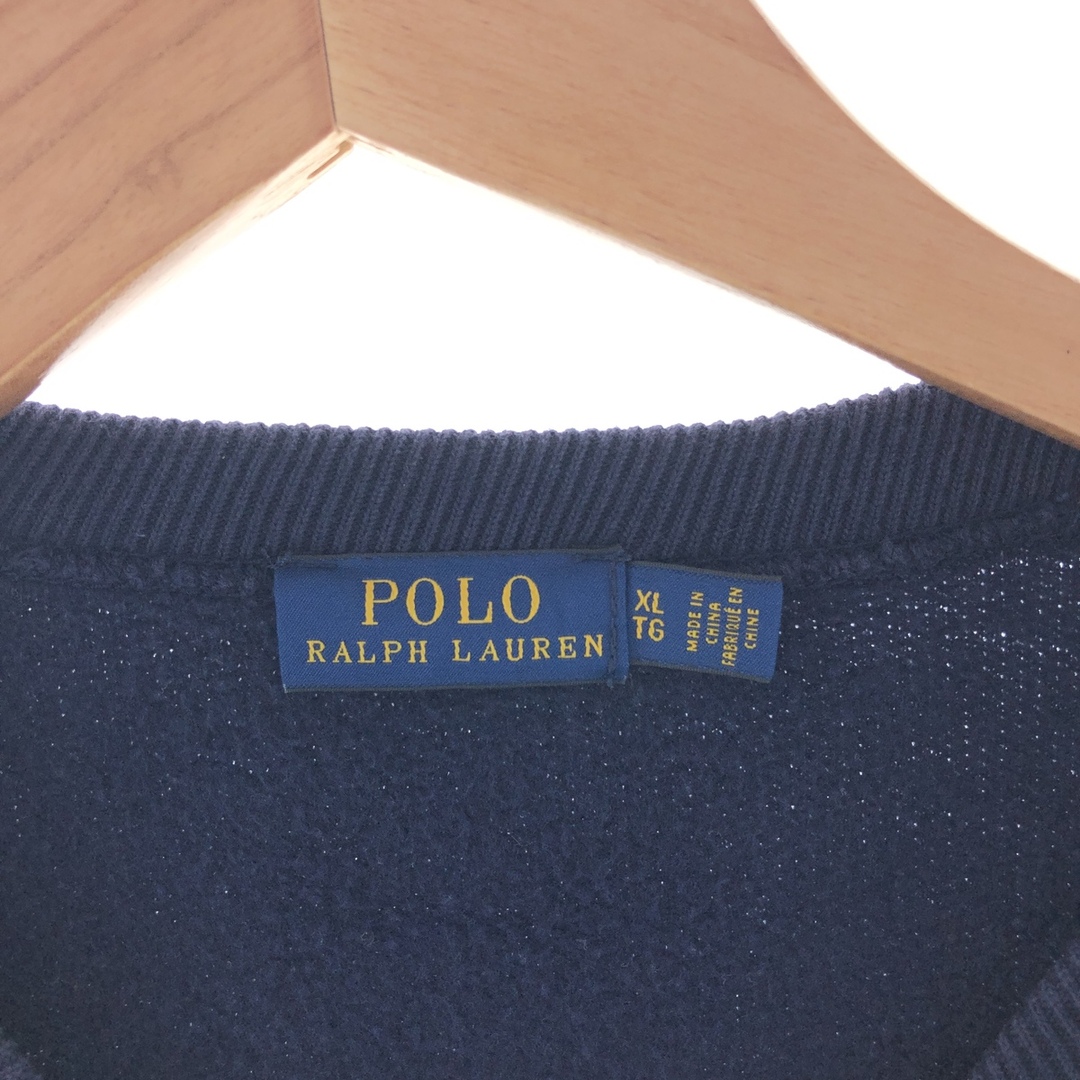 Ralph Lauren(ラルフローレン)の古着 ラルフローレン Ralph Lauren POLO RALPH LAUREN ロゴスウェット トレーナー メンズXL /taa001899 メンズのトップス(スウェット)の商品写真