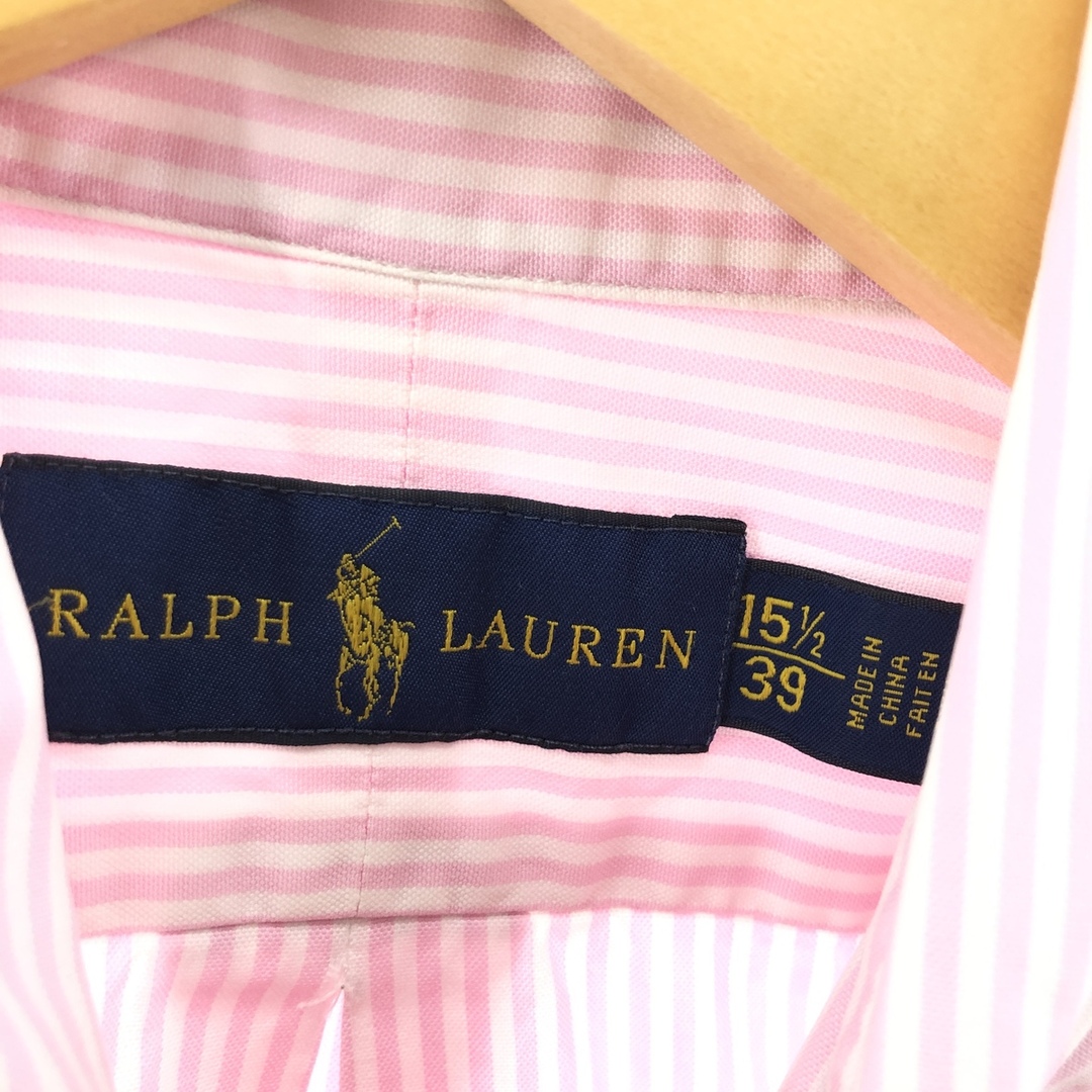 Ralph Lauren(ラルフローレン)の古着 ラルフローレン Ralph Lauren RALPH LAUREN 長袖 ボタンダウンストライプシャツ メンズXL /eaa383966 メンズのトップス(シャツ)の商品写真