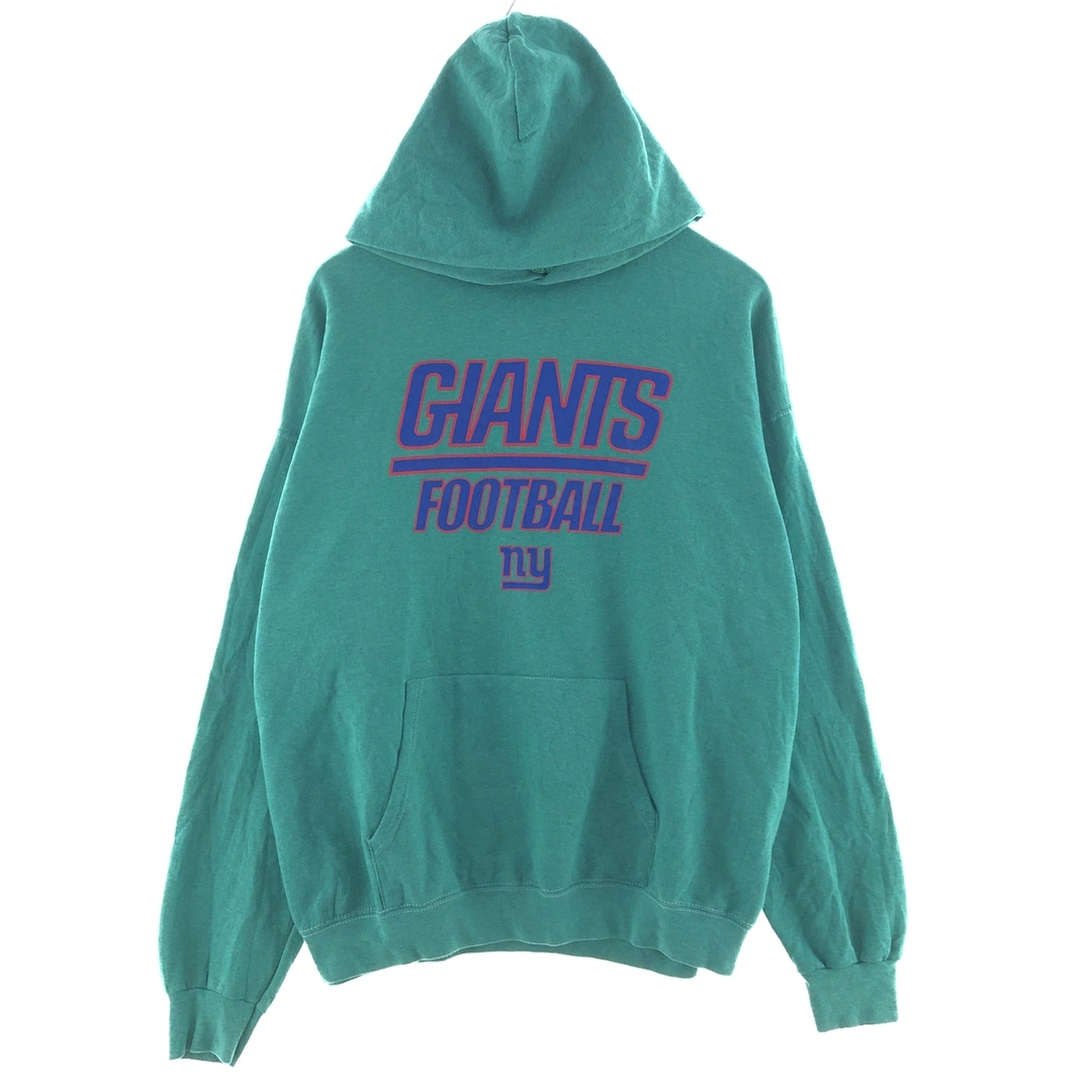 NFL NEWYORK GIANTS ニューヨークジャイアンツ スウェットプルオーバーパーカー メンズXL /taa001766