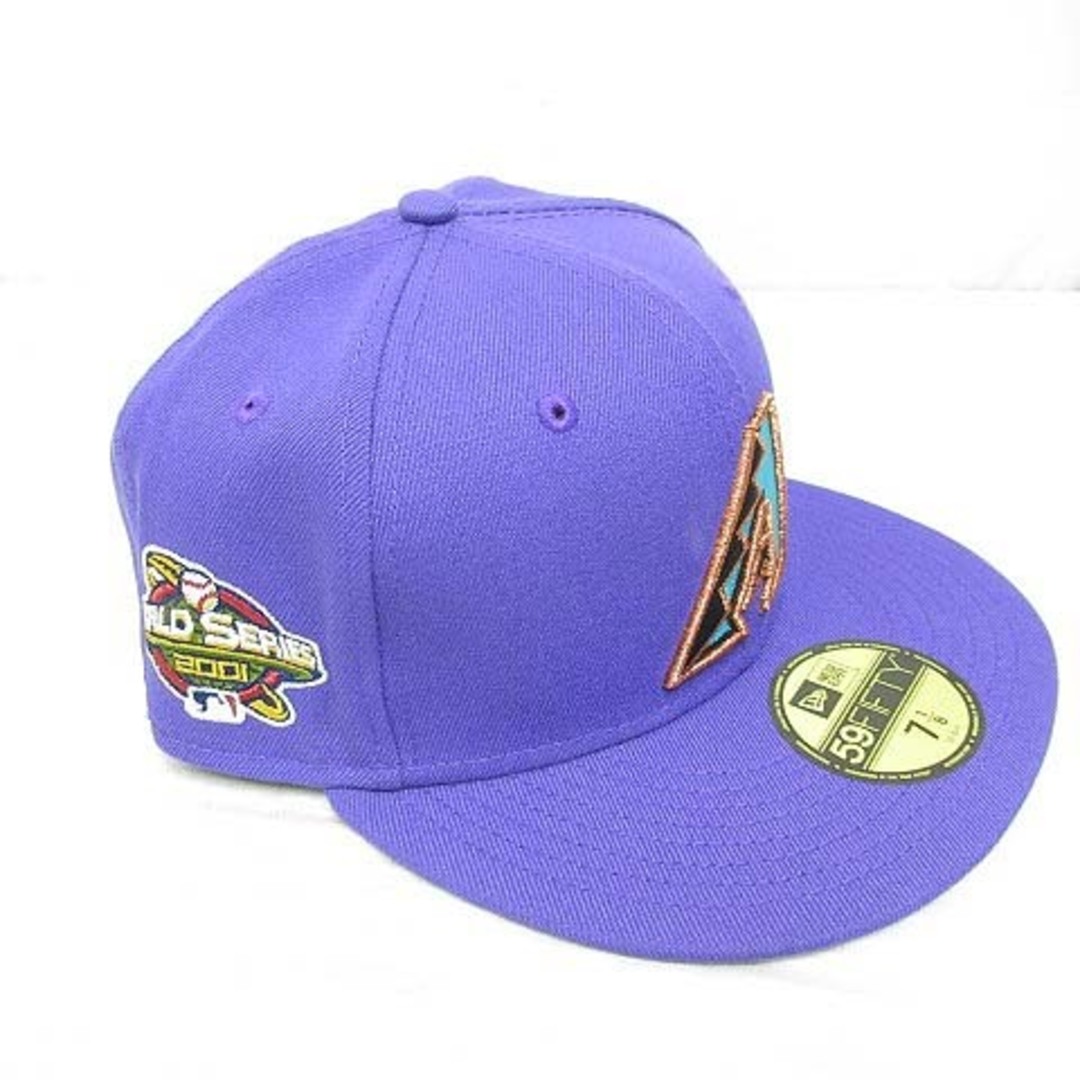 ニューエラ 59FIFTY アリゾナ ダイヤモンドバックス キャップ 帽子 紫