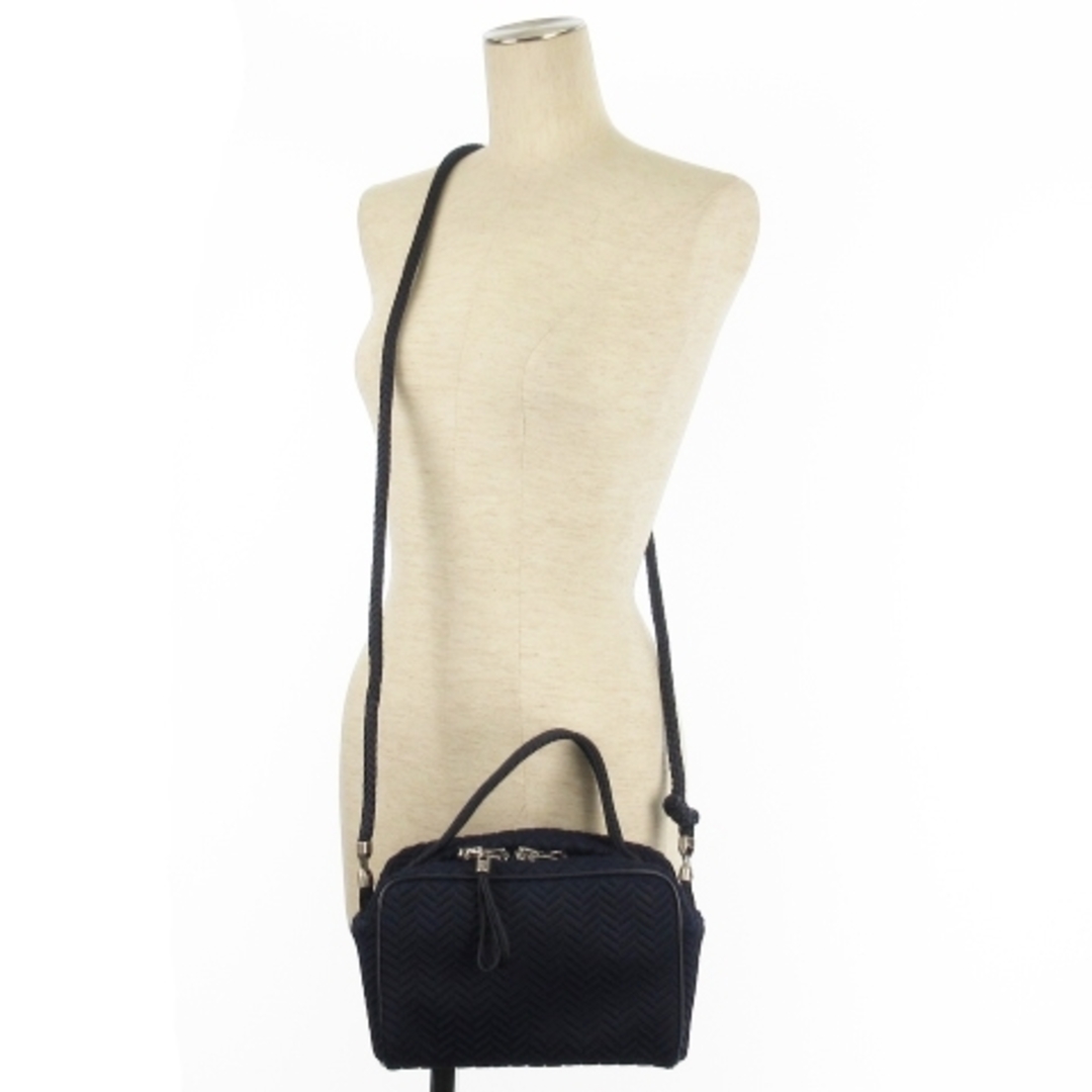 L4K3 レイク マカロン ショルダーバッグ ハンド 2WAY ネイビー