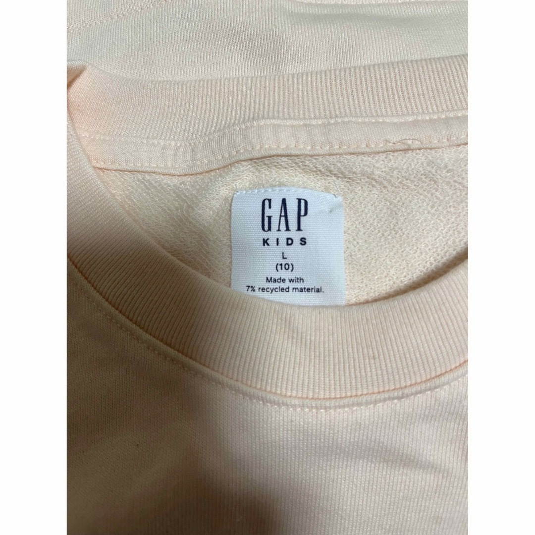 GAP(ギャップ)のGAP トレーナー 140cm キッズ/ベビー/マタニティのキッズ服女の子用(90cm~)(Tシャツ/カットソー)の商品写真