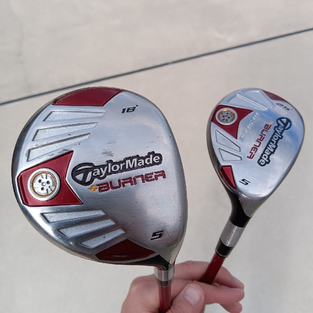 TaylorMade - 再値下げ 名器 テーラーメイド バーナー BURNER 5W ＆ 5U ...