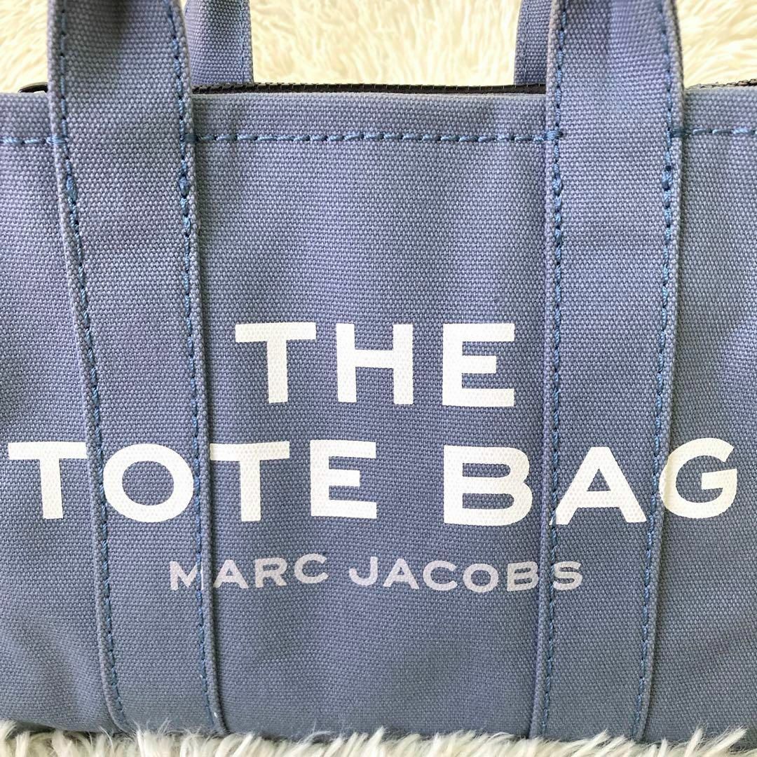 未使用に近い美品　マークジェイコブス THE TOTE BAG 青　2way