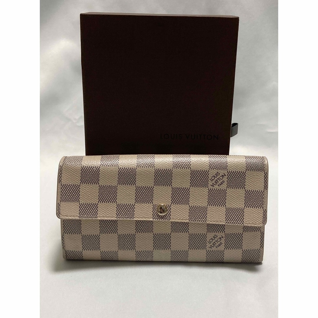 Louis Vuitton アズール ポルトフォイユサラ M61735
