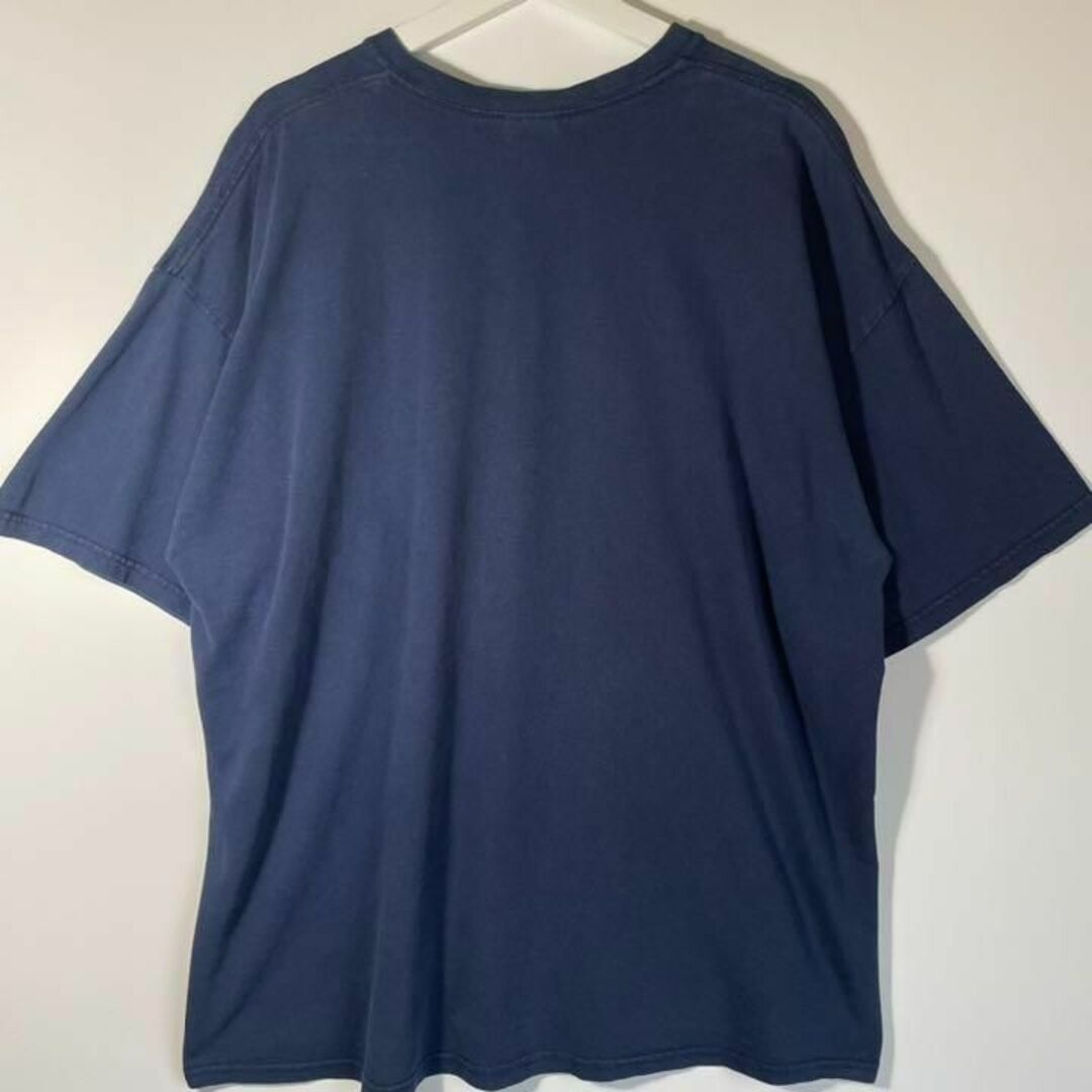 【アメリカ❗️】90sアートペイントプリント半袖Tシャツ　2XLビッグサイズ64cm袖丈