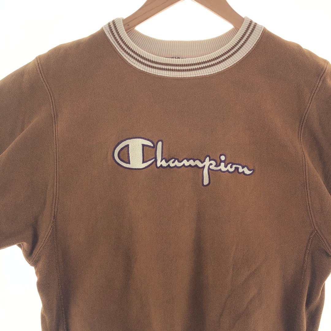 90年代 チャンピオン Champion REVERSE WEAVE リバースウィーブ 刺繍タグ ロゴスウェット トレーナー USA製 メンズS ヴィンテージ /taa000191