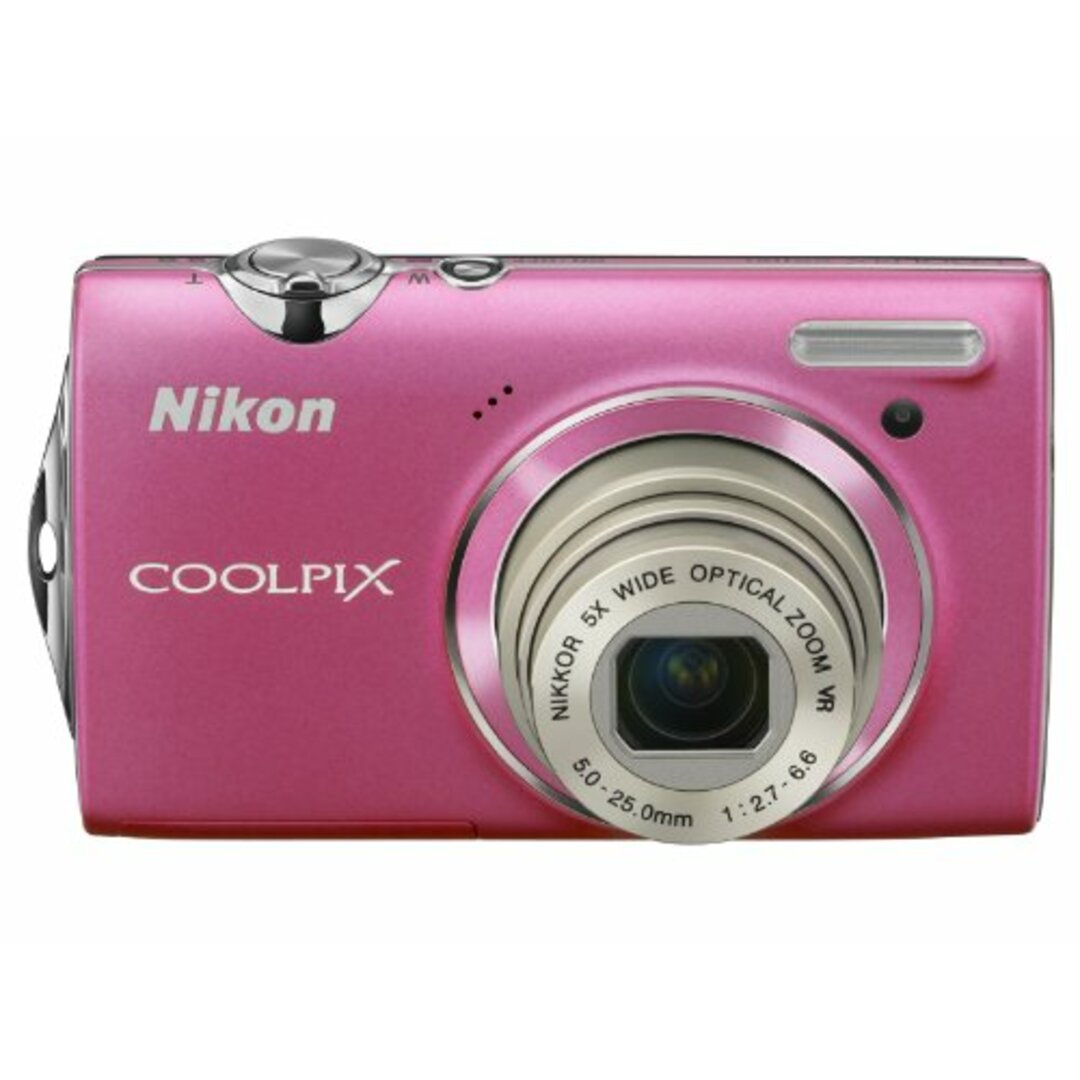 Nikon デジタルカメラ COOLPIX (クールピクス) S5100 ホットピンク S5100PK 1220万画素 光学5倍ズーム 広角28mm 2.7型液晶