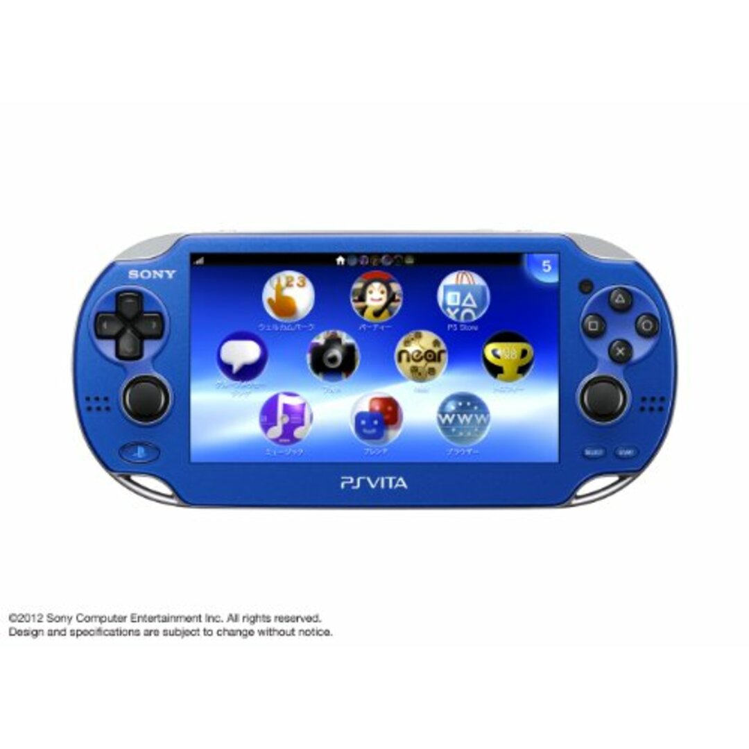 PlayStationVita Wi-Fiモデル サファイア・ブルー (PCH-1000 ZA04) 【メーカー生産終了】