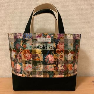 リバティ アーカイブギンガム トートバッグ Archive Gingham(バッグ)