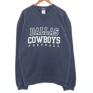 Reebok NFL ペイトリオッツ 刺繍 スウェット 太アーム 裏起毛 2XL