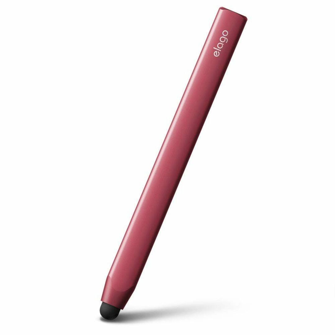 【色: レッド×ブラック】elago STYLUS GRIP タッチペン 99％