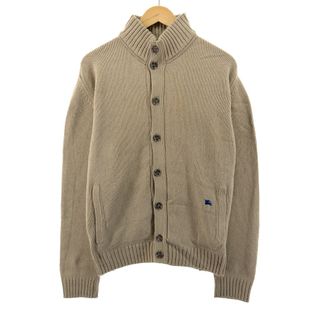 バーバリー(BURBERRY)の古着 バーバリー Burberry's BURBERRY LONDON ウールニットカーディガン レディースXL /eaa378164(カーディガン)