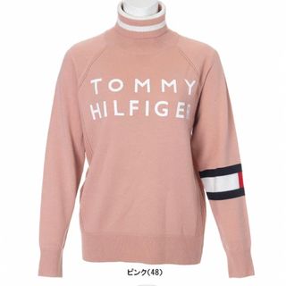 トミーヒルフィガー(TOMMY HILFIGER)のパンダ様🐼トミーヒルフィガー　ゴルフ　ニット　レディース　Lサイズ(ウエア)