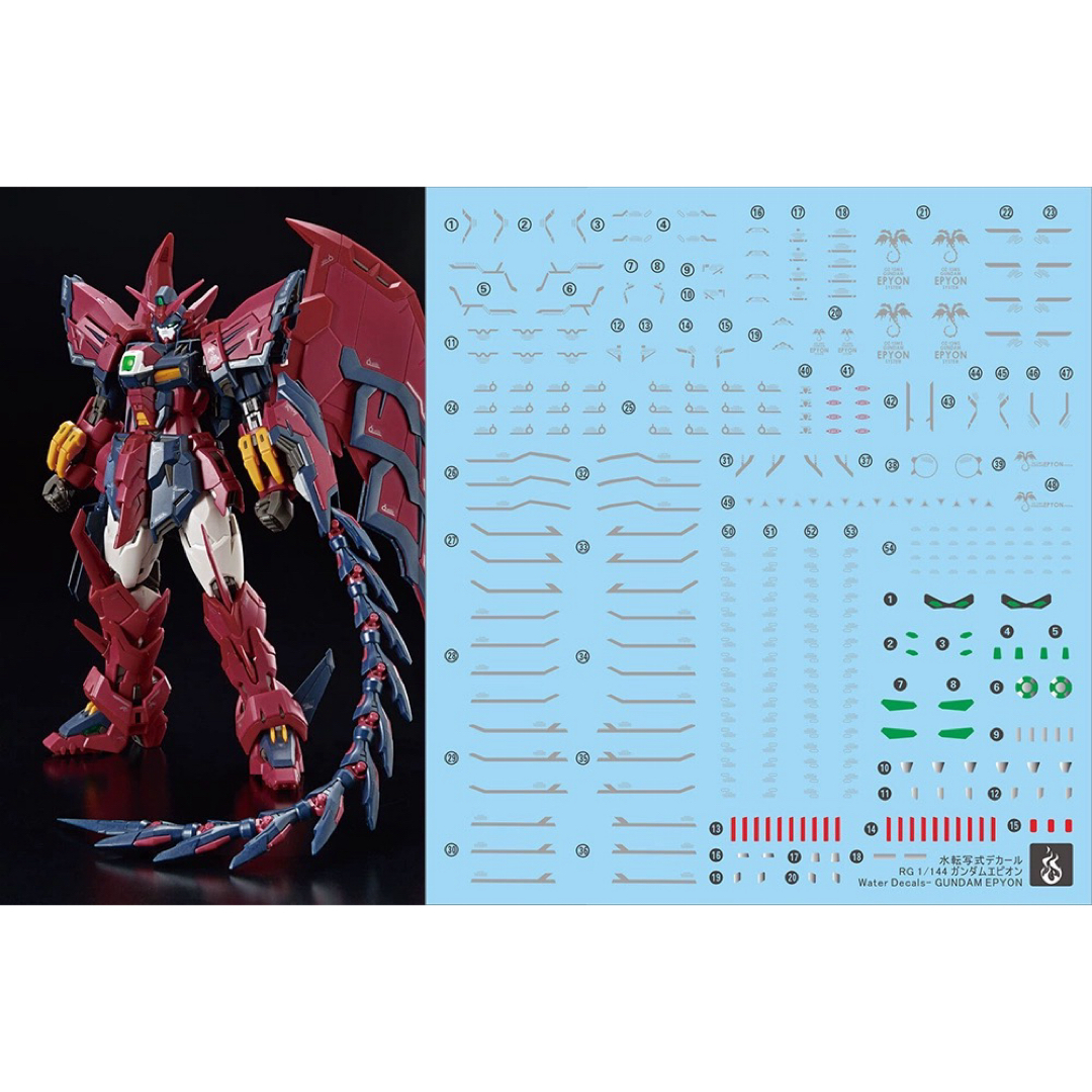 RG 1/144エピオン用水転写式デカール の通販 by HG's shop|ラクマ