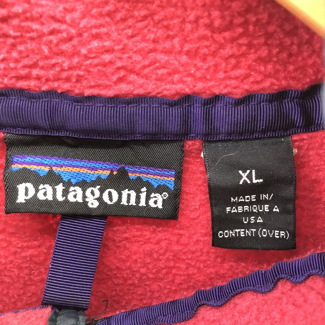 90年代 パタゴニア スナップT シンチラ USA XL