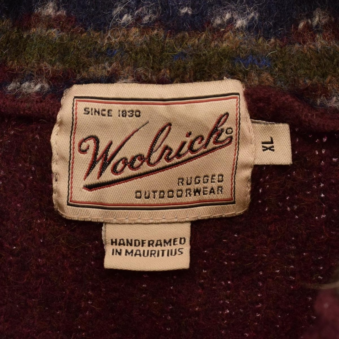WOOLRICH(ウールリッチ)の古着 ウールリッチ WOOLRICH ハーフボタンセーター メンズXL /eaa365015 メンズのトップス(ニット/セーター)の商品写真