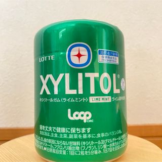 ロッテケンコウサンギョウ(ロッテ健康産業)の【限定品】ロッテ キシリトール LOOPガム　ボトルガム 1個(菓子/デザート)