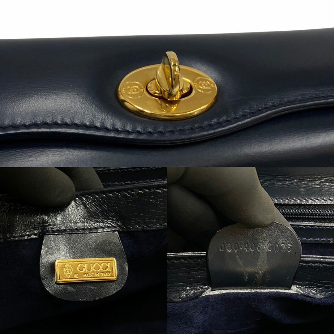 Gucci - 極 美品 GUCCI グッチ オールドグッチ GG ロゴ 金具 カーフ