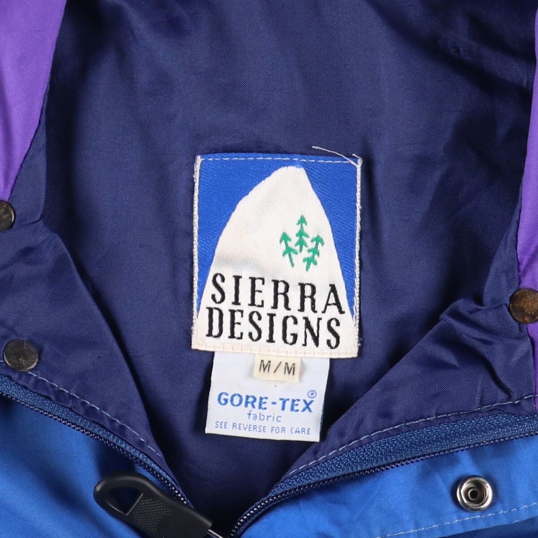 古着 80年代 シエラデザインズ SIERRA DESIGNS GORE-TEX ゴアテックス アノラックパーカー カナダ製 メンズL ヴィンテージ  /eaa378098