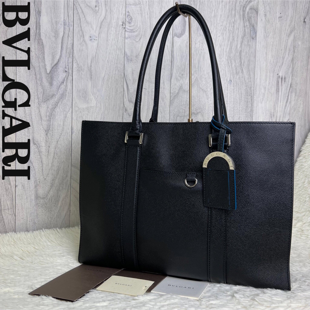 BVLGARI - 美品♡購入証明付♡グレインカーフレザー♡ブルガリ マン