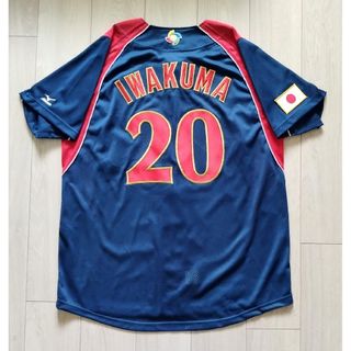 ミズノ(MIZUNO)の【タグ付き】2009 WBC 岩隈　ビジター　ユニフォーム　ミズノ　O-XO(応援グッズ)