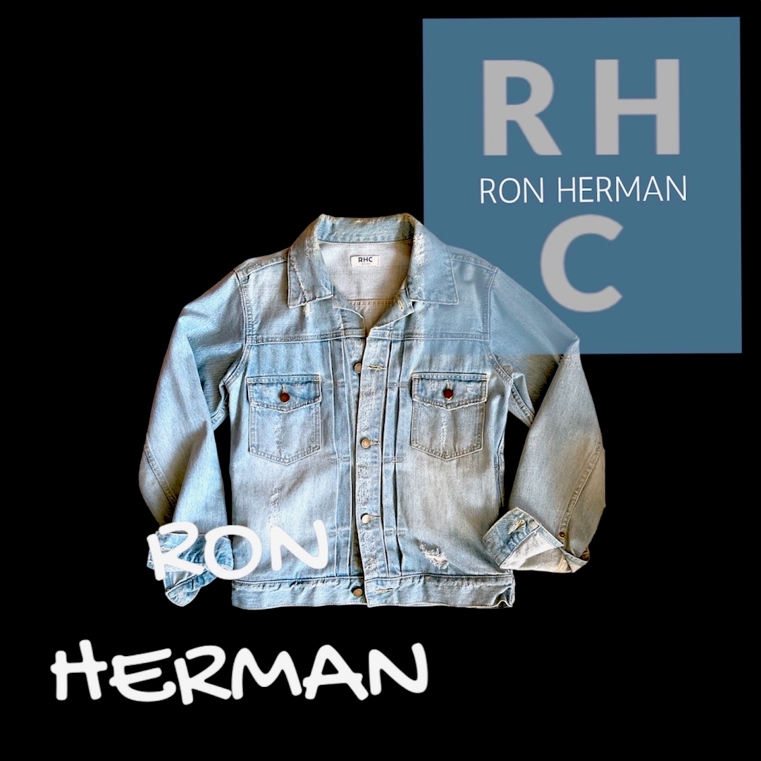 RHC Ron Hermanロンバーマン ダメージデニムジャケット Mサイズのサムネイル