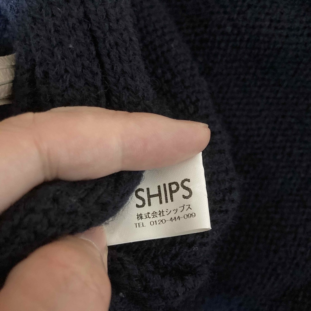 SHIPS(シップス)のシップス　SHIPS  ニット　ケープ レディースのトップス(ニット/セーター)の商品写真