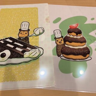 こぐまのケーキ屋さん　カメントツ　クリアファイル　AGF サンデー　くじ(クリアファイル)