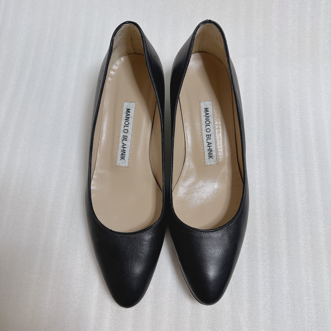 MANOLO BLAHNIK(マノロブラニク)のマノロブラニク MANOLO BLAHNIK　リストニー　パンプス　靴　極美品 レディースの靴/シューズ(ハイヒール/パンプス)の商品写真