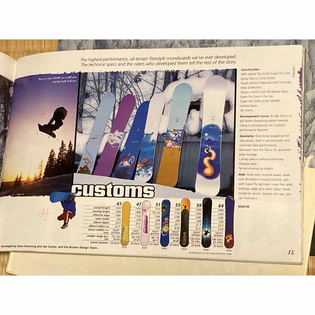 BURTON - 超希少!バートン Burton カスタム 96/97年モデル 164 BURTON - 超希少!バートン Burton カスタム 96/97年モデル 164