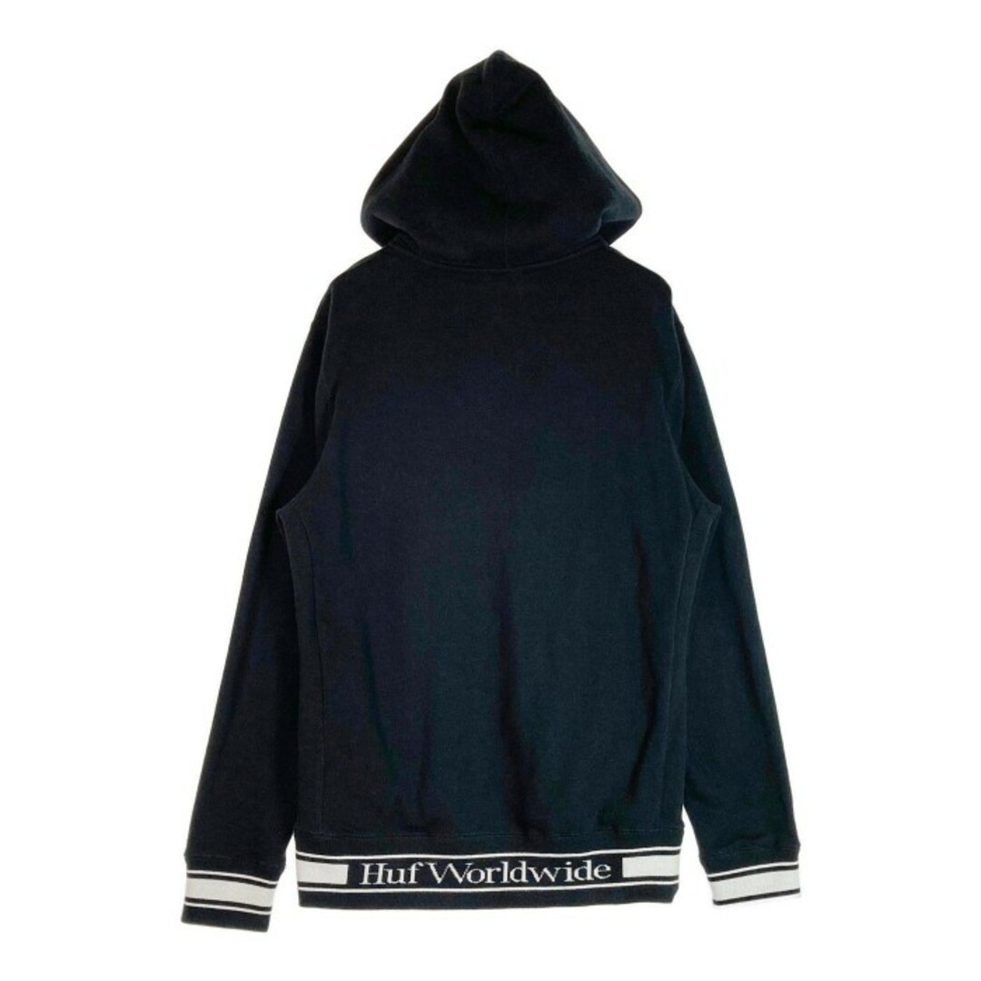 HUFのハーフジップパーカー