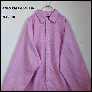 ポロラルフローレン(POLO RALPH LAUREN)のポロラルフローレン 長袖シャツ　古着シャツ　定番　us古着　(シャツ)