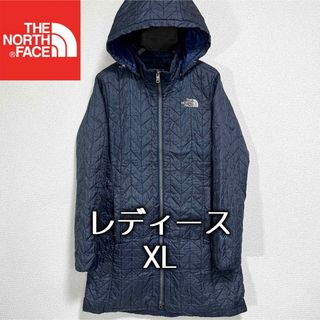 patagoniaパタゴニア　裏地総花柄　キルティングロングコート　軽量　極暖