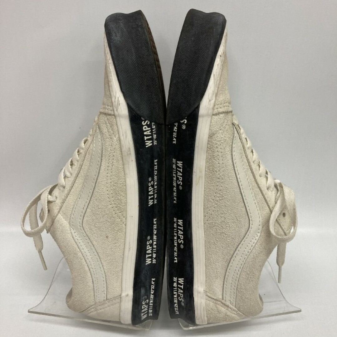 ★WTAPS × VANS VN0A4P3X2 ダブルタップス バンズ 0F1 OG OLD SKOOL LX スニーカー ホワイト size27cm