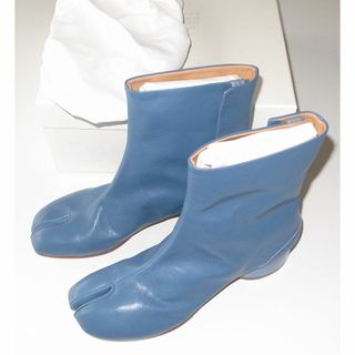 マルタンマルジェラ(Maison Martin Margiela)のmargiela マルジェラ blue low 足袋ブーツ tabi 38(ブーツ)