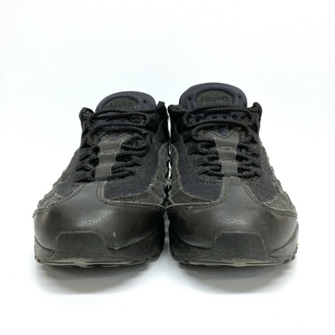 ★NIKE ナイキ 749766-009 AIR MAX 95 ESSENTIAL TRIPLE BLACK エア マックス95 エッセンシャル トリプル ブラック size28cmUK9ナイキ黒タグ箱