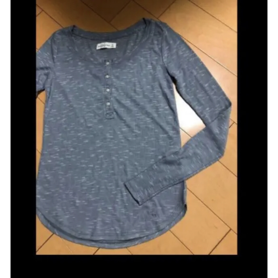 Abercrombie&Fitch(アバクロンビーアンドフィッチ)のアバクロサーマルヘンリーネックカットソ レディースのトップス(カットソー(長袖/七分))の商品写真