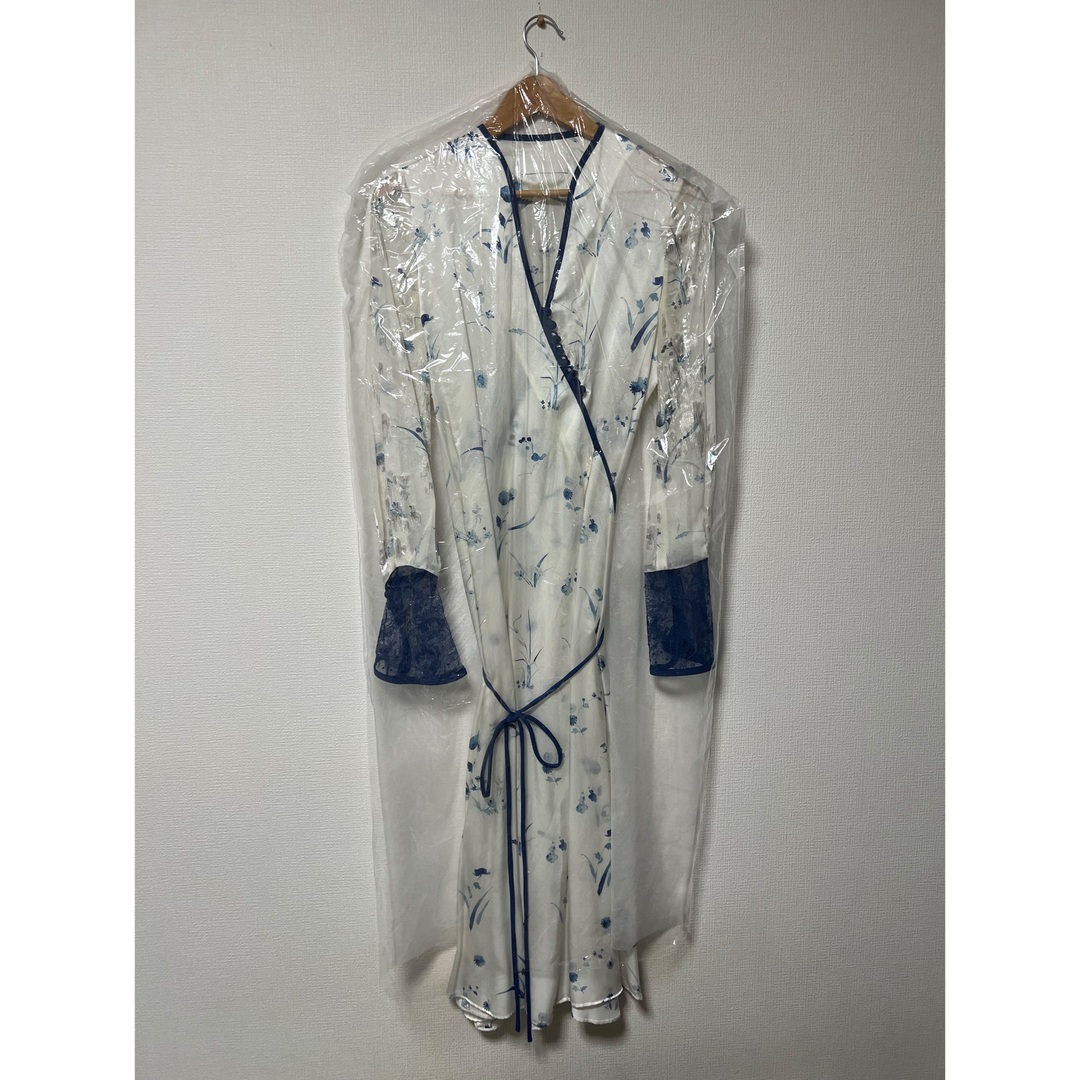 Mame Kurogouchi Silk Lame Print Dress マメロングワンピース/マキシワンピース