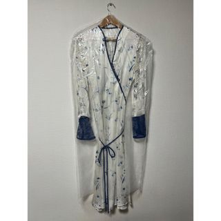 マメ(mame)のMame Kurogouchi Silk Lame Print Dress マメ(ロングワンピース/マキシワンピース)