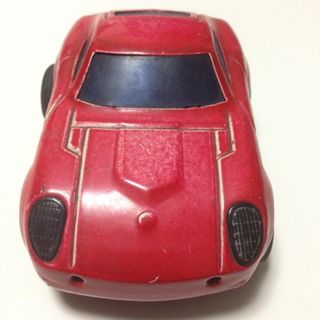 ブリキ 玩具 車 ミニカー スポーツカー 赤 レトロ ヴィンテージ レンゴー