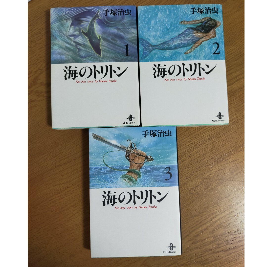 秋田書店(アキタショテン)の海のトリトン 全３巻完結　秋田文庫 エンタメ/ホビーの漫画(その他)の商品写真