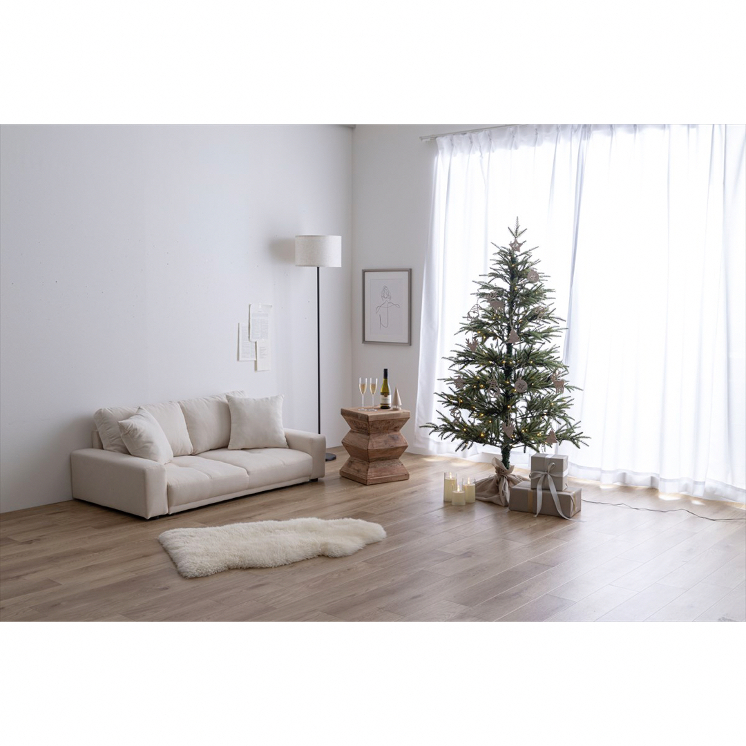 【送料無料】高さ150cm Abete クリスマスツリー 4