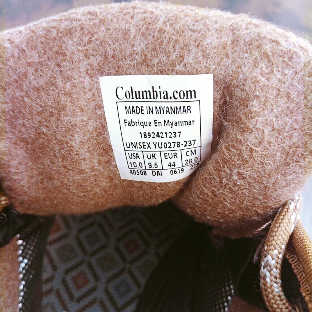 【匿名配送】Columbia サップランドチャッカ ブラウン 28cm 秋コーデ