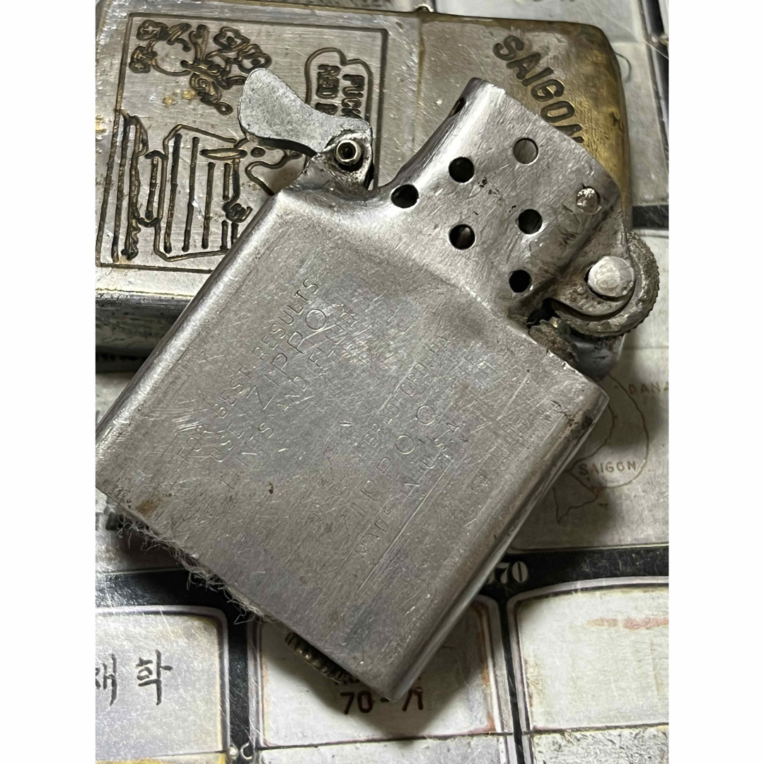 【ベトナムZIPPO】本物 1967年製ベトナムジッポー「第1騎兵師団」SAIG